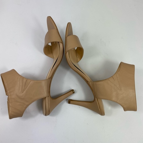 JESSICA Simpson Tan Women's Heels Shoes Size 8M - Picture 5 of 14